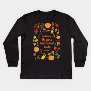 Autumn Smile Kids Long Sleeve T-Shirt